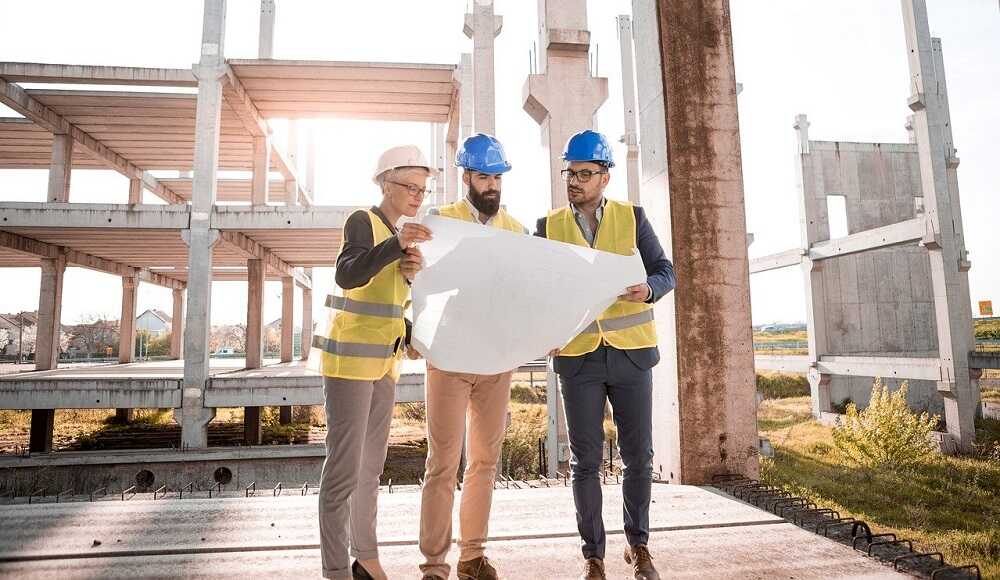 Un permis de construire par un architecte