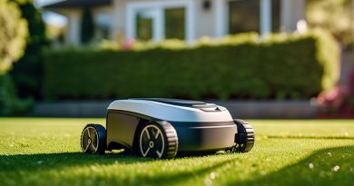 Robot tondeuse sans fil périphériquae